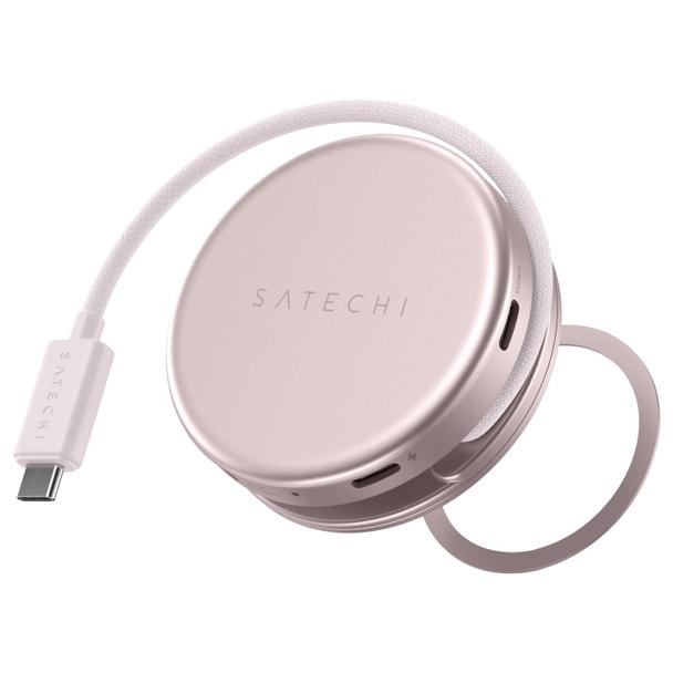 Adapter HUB 5w1 USB C Satechi OntheGo STPOTG5P blush