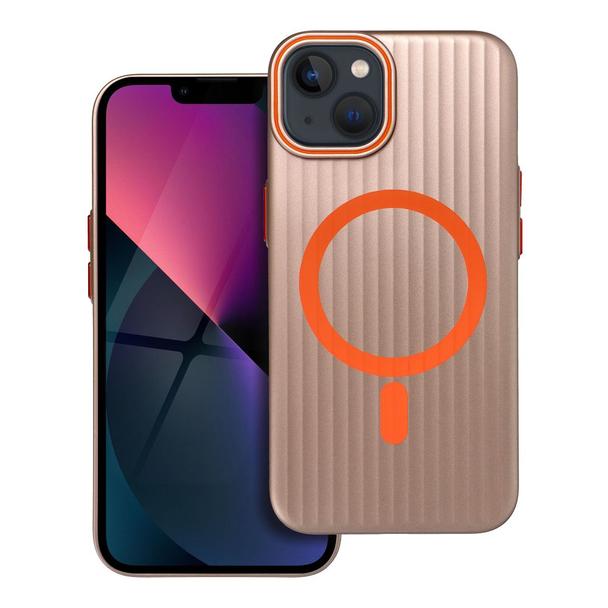 Futerał do iPhone 13 Simply zgodny z MagSafe tytanowy pustynny