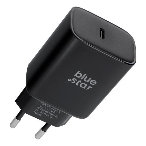 Ładowarka sieciowa do telefonu Blue Star USB C AVS (iPhone 17/18Pro/Pro Max) SFC2.0 3A 60W TFB-SFC-60W czarna