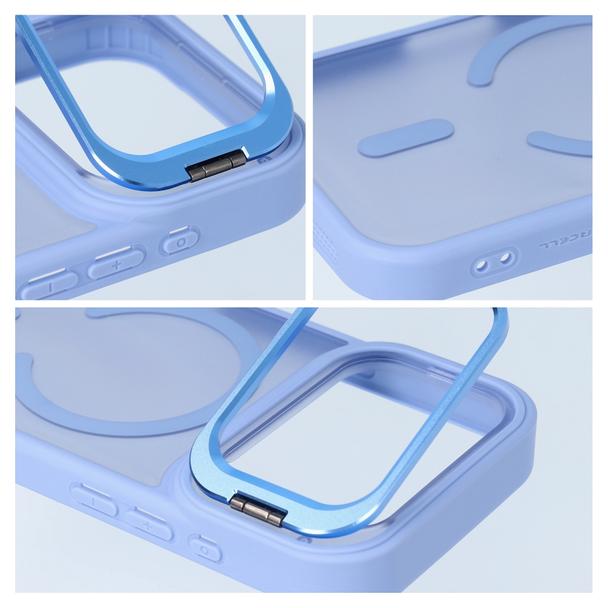 Etui na iPhone 18 Pro / 17 Pro Forcell F-Protect Shadow Stand Premium zgodne z MagSafe jasnoniebieskie 0INT