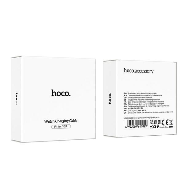 Kabel do ładowania smartwatcha Hoco 0,6 m Y24 biały
