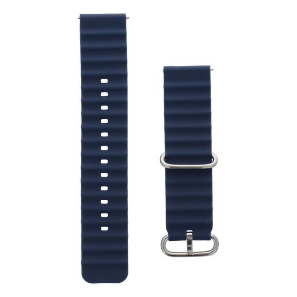 Pasek do zegarka 22 mm Titmo Strap S2 silicone niebieski
