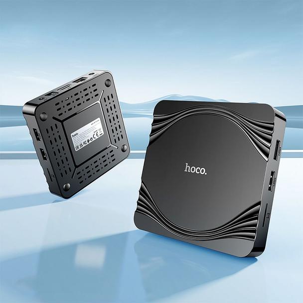 TV box Hoco WiFi 4K Android  DQ10 czarny