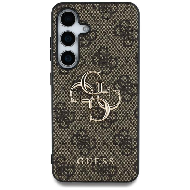 GUESS futerał do SAMSUNG S25 Plus GUHCS25M4GMGBR (4G PU Big Logo) brązowy