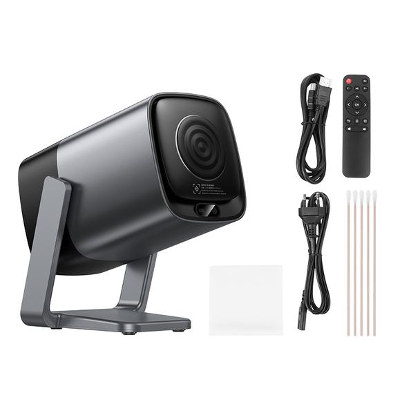Projektor Full HD Hoco z systemem Android Wi-Fi Bluetooth 1080P DT7 metaliczny szary