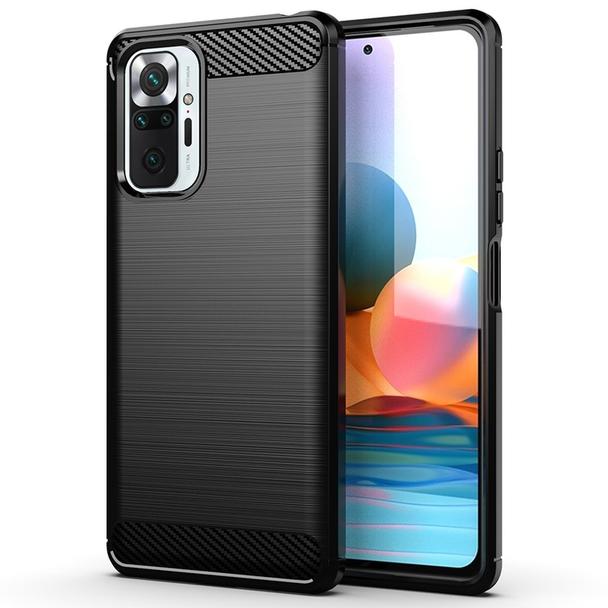 Futerał do Xiaomi Redmi Note 10 / 10S Carbon czarny