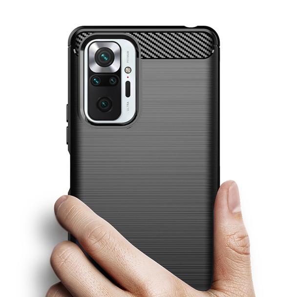 Futerał do Xiaomi Redmi Note 10 5G Carbon czarny