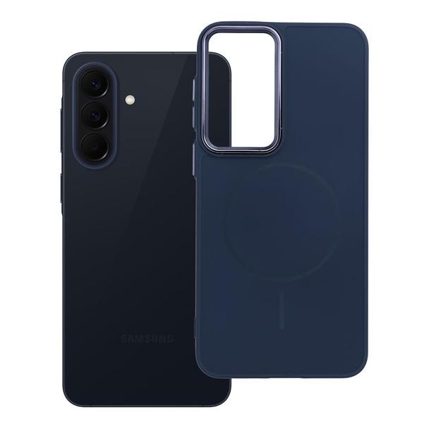 Etui na Samsung A57 Frame Mag Cover zgodne z MagSafe granatowe