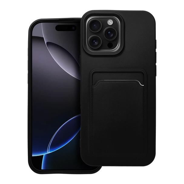 Futerał CARD CASE do IPHONE 16 Pro Max czarny