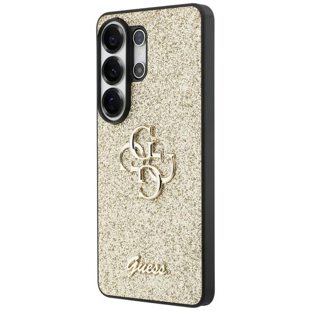 GUESS futerał do SAMSUNG S26 Ultra GUHCS26LHG4SGD (Fixed Glitter 4G Big Metal Logo) złoty
