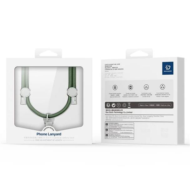 DUX DUCIS Plaz - smycz do telefonu zielona