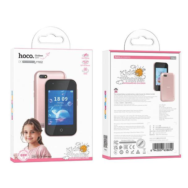 Smartphone dla dzieci Hoco 2,8" 2G Y102 różowy