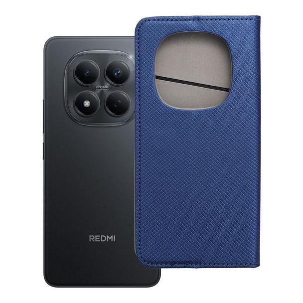 Etui z klapką na Xiaomi Redmi NOTE 15 5G Smart Case Book granatowe