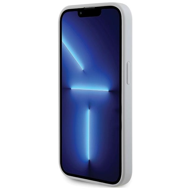 GUESS futerał do IPHONE 15 Pro GUHCP15LPS4DGPS (Strass Metal Logo) srebrny
