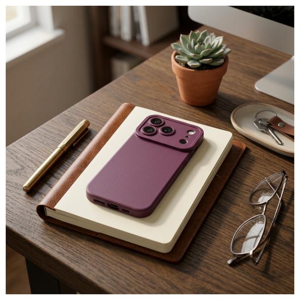 Etui na iPhone 18 Pro / 17 Pro Matt 2.0 dark cherry