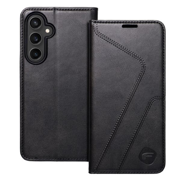 Pokrowiec na Samsung S23 FE Forcell F-Protect RFID Blocker Book czarny