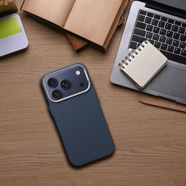 Etui na iPhone 18 Pro / 17 Pro K-Look zgodne z MagSafe niebieskie