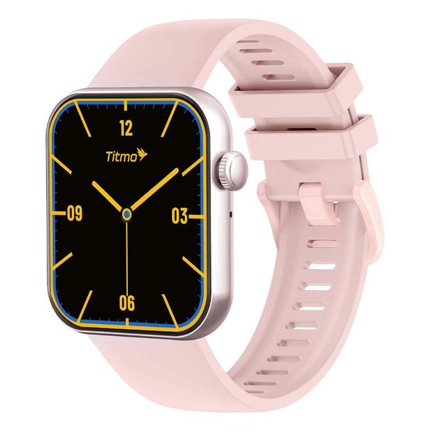 Smartwatch TITMO E-150 (AMOLED, bluetooth call) różowy 0INT