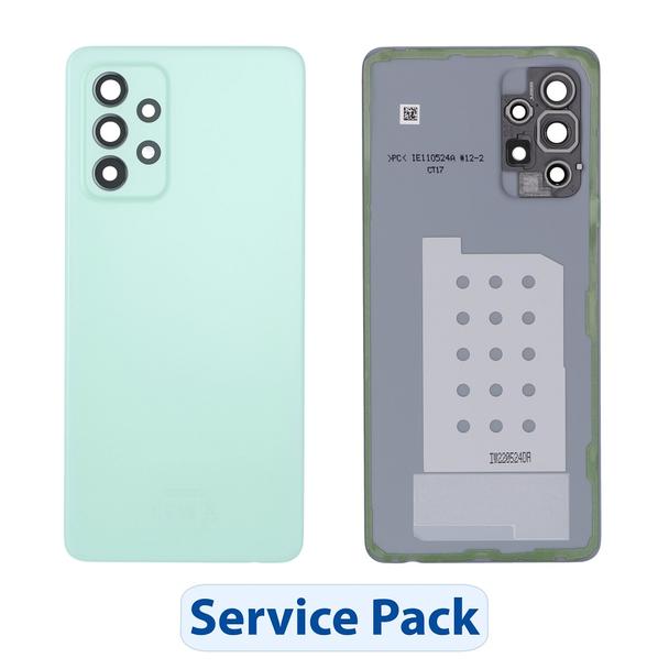 ServicePack klapka bateri / obudowa tylna do SAMSUNG A52s 5G A528B GH82-26858F Green