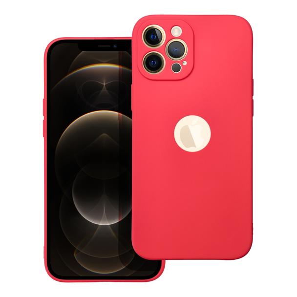Futerał do iPhone 12 PRO MAX Soft czerwony