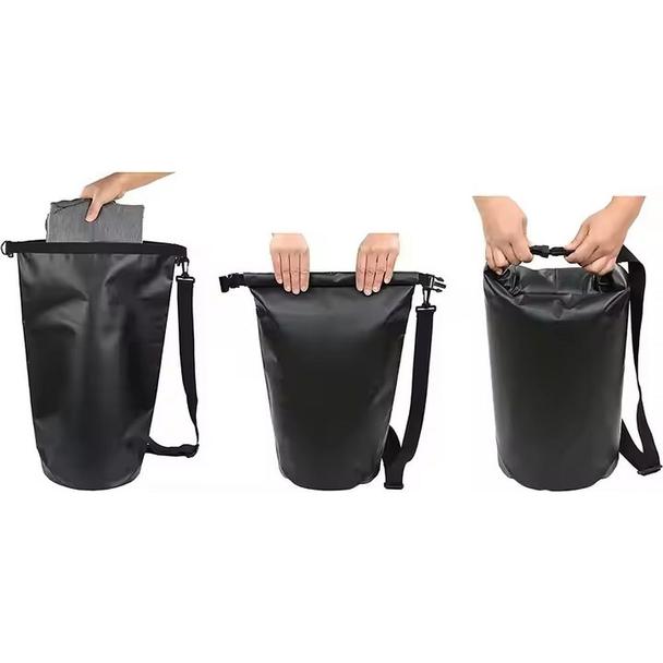 Wodoodporna torba typu Bucket 10L czarna