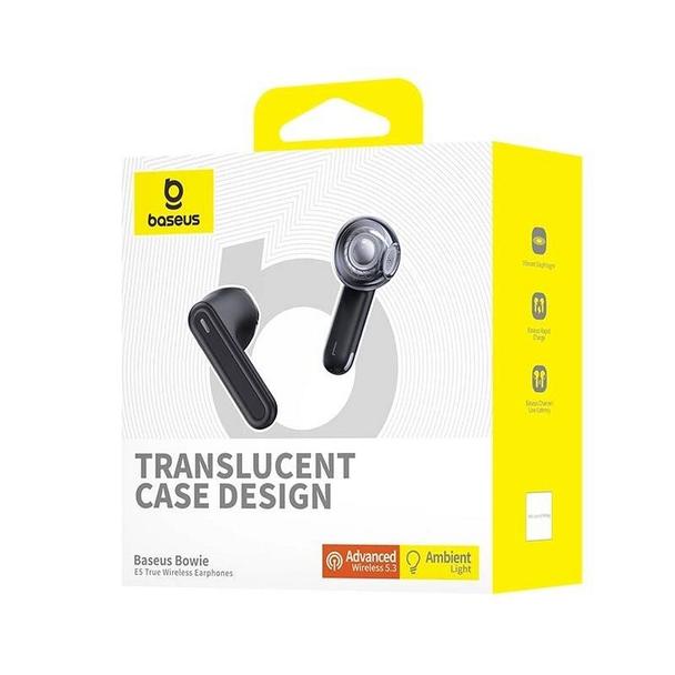 BASEUS słuchawki bezprzewodowe bluetooth TWS E5 czarne
