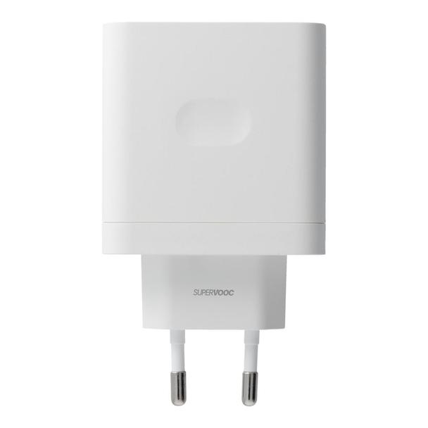 Oryginalna Ładowarka Sieciowa Oppo SuperVOOC VCBBOAEH 120W Power Adapter biała bulk