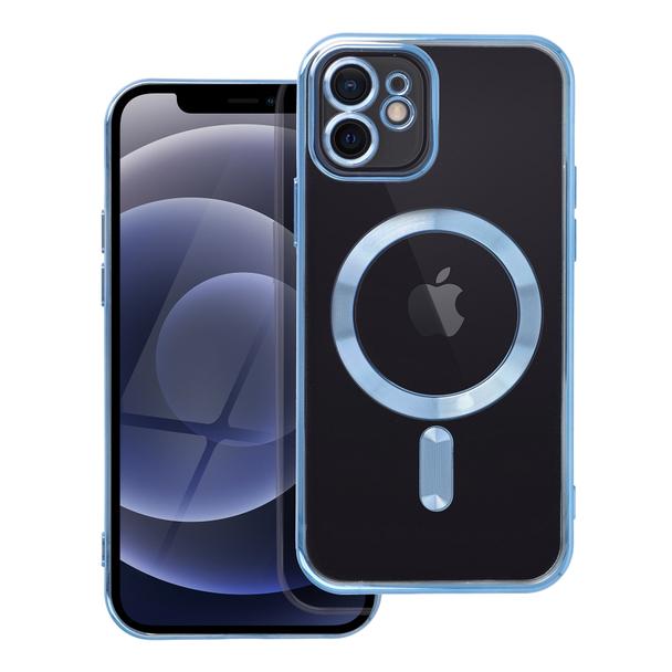 Futerał do iPhone 12 Electro Mag Cover zgodny z MagSafe niebieski