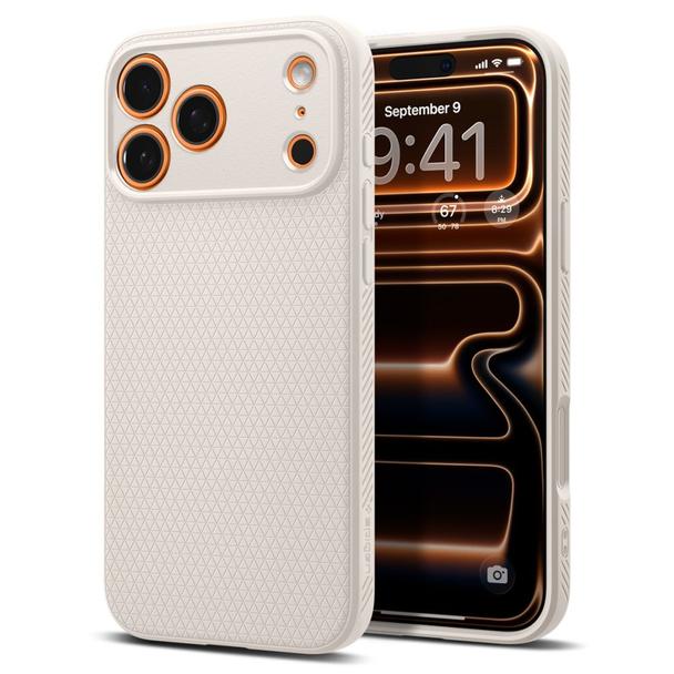 SPIGEN futerał LIQUID AIR IPHONE 17 PRO MAX NATURAL TITANIUM