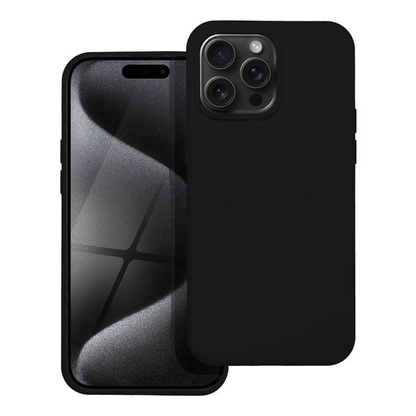 Futerał do iPhone 15 PRO MAX Silicone czarny