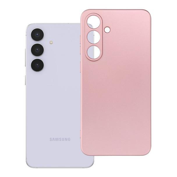 Futerał do Samsung S25 FE Metallic różowy