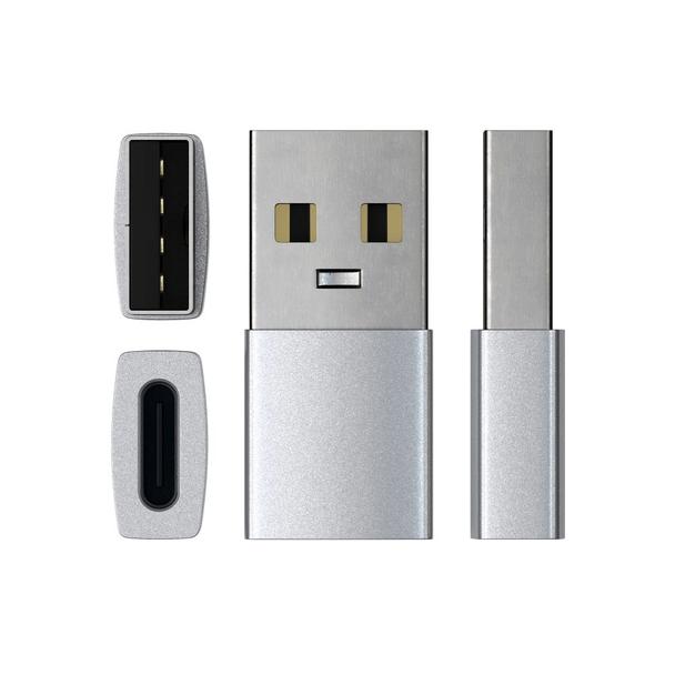 Adapter USB A / USB C Satechi ST-TAUCS srebrny