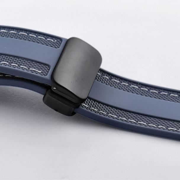 Pasek do zegarka 22 mm Titmo Strap S7 silicone niebieski