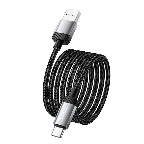 Kabel USB A do USB C Hoco 3A 1 m X117 czarny