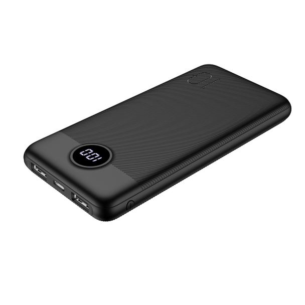 Powerbank Veger L10S (W1105PD) PD QC3.0 2A 20W 10000 mAh czarny 0INT