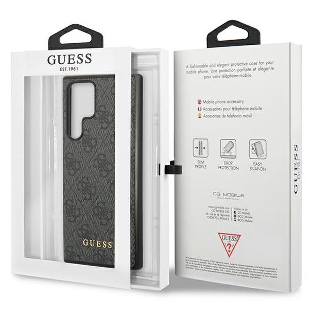 GUESS futerał do SAMSUNG S24 Ultra GUHCS24LG4GFGR (Classic logo) czarny