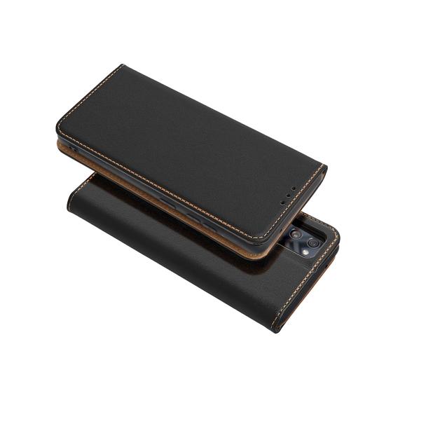 Etui z klapką na Xiaomi Redmi 17C Smart Pro Book skórzane czarne
