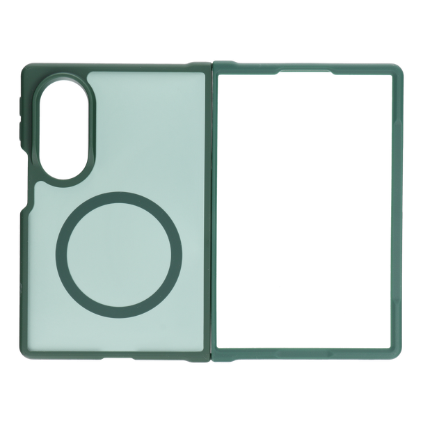 Etui na Samsung Z Fold 8 4sF-S Acrylic zgodny z MagSafe ciemnozielone