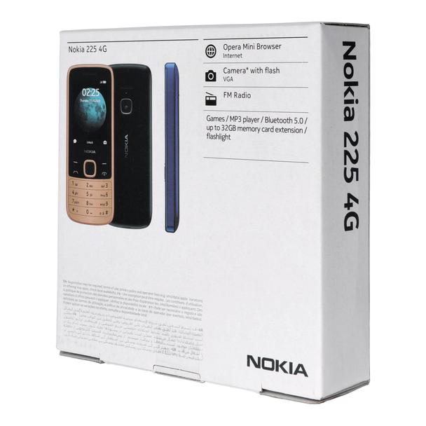 Telefon komórkowy Nokia 225 4G Dual Sim 128MB czarny