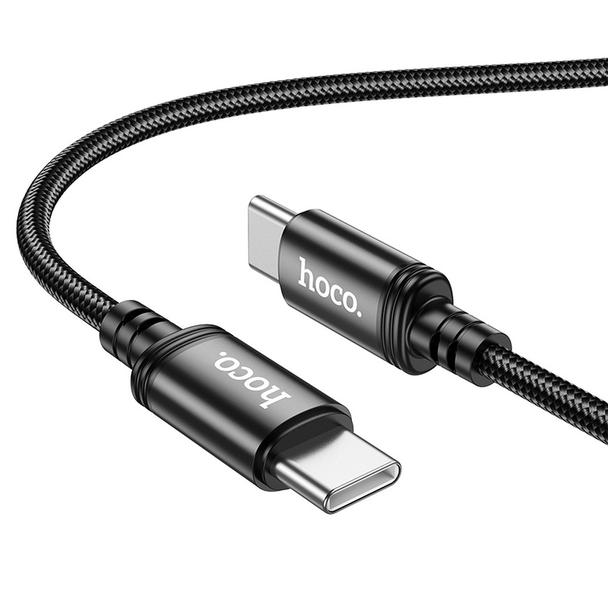 Kabel USB C do USB C Hoco PD 3A 60W 3 m X91 czarny