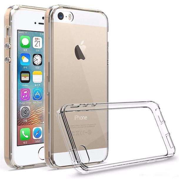 Futerał do iPhone 5/5S Back Case Ultra Slim 0,5 mm transparentny