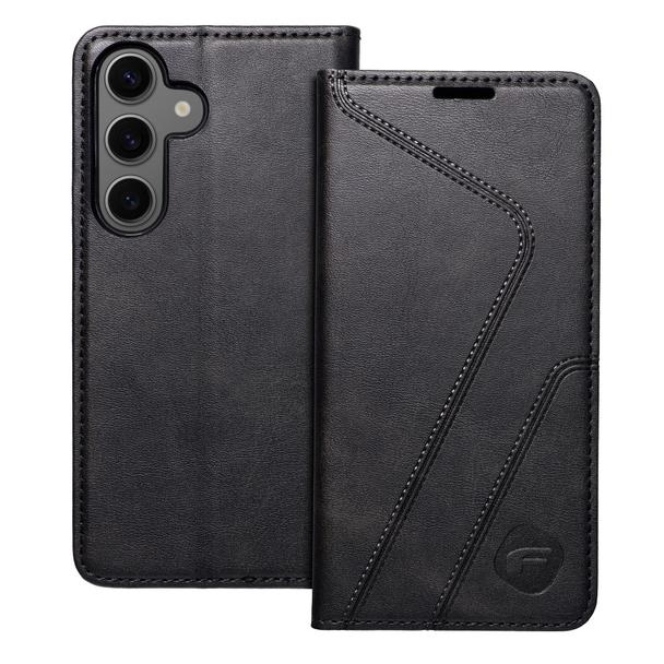 Pokrowiec na Samsung S24 Forcell F-Protect RFID Blocker Book czarny