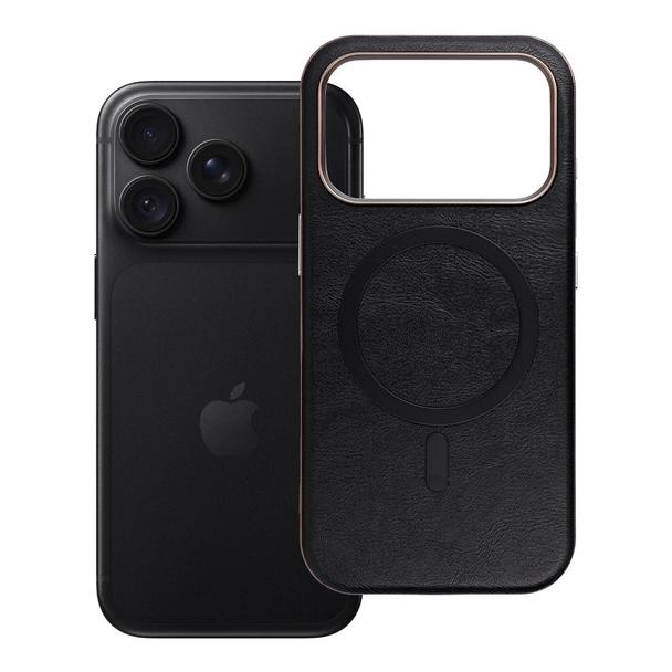 Etui na iPhone 18 Pro / 17 Pro Gentleman Mag Cover zgodne z MagSafe czarne