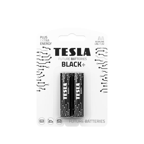TESLA bateria alkaliczna R6 (AA) BLACK+ [2x120] 2 szt
