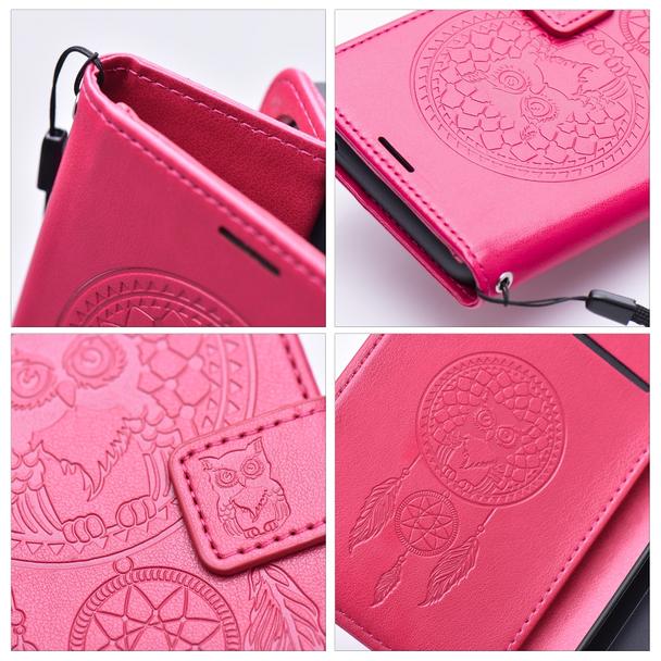 Etui z klapką na Samsung S26 FE Mezzo Book łapacz snów magenta