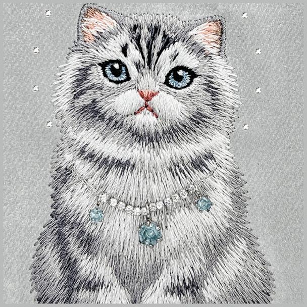 NIMMY futerał LUCKY FASHION CAT kompatybilny z MagSafe do IPHONE 18 Pro/17 Pro szary