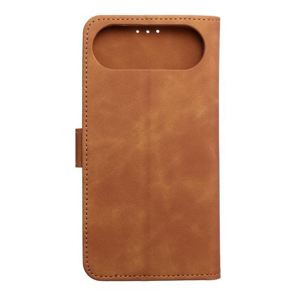 Etui z klapką na iPhone 17 AIR Tender Book brązowe