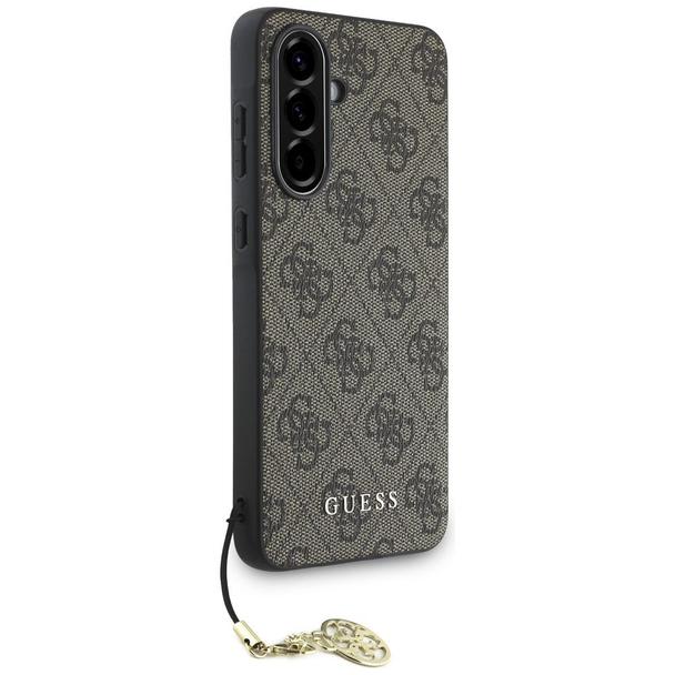 GUESS futerał do SAMSUNG A36 GUHCSA36GF4GBR (PU 4G Charm) brązowy