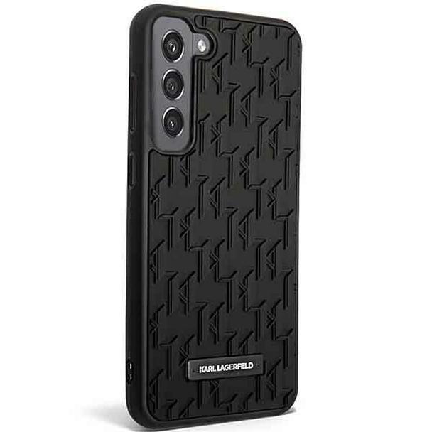 KARL LAGERFELD futerał do SAMSUNG S23 KLHCS23SRUPKLPK (Rubber Mono Logo Plate) czarny