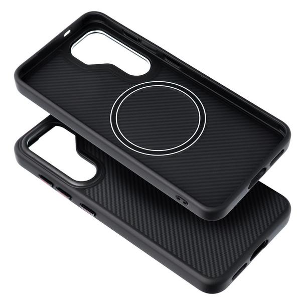 Etui na Samsung S26 PLUS Carbon Elite Mag Cover zgodny z MagSafe czarny
